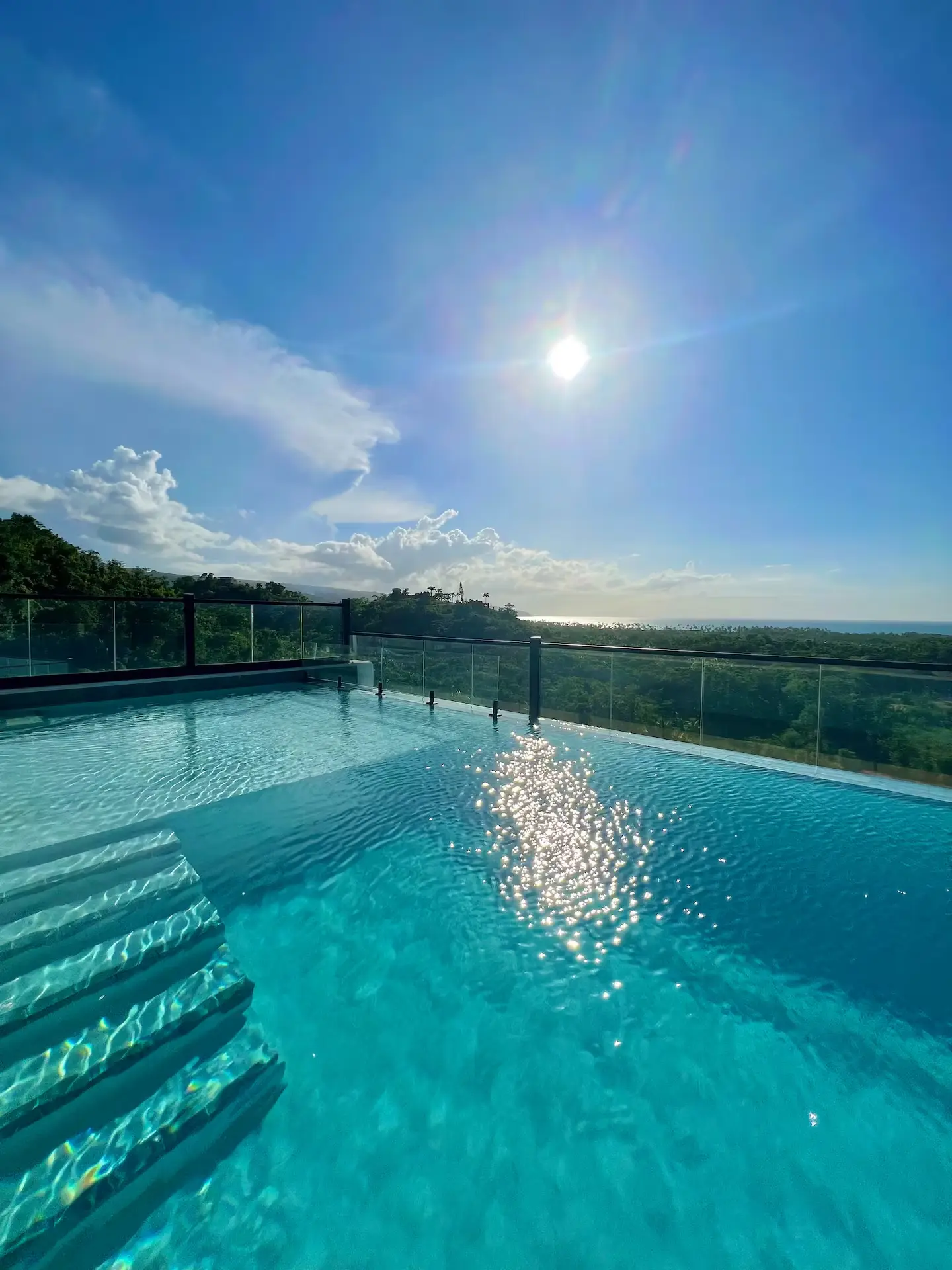 Edge of the community's second infinity pool